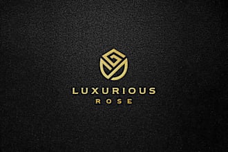 create modern minimalist and luxury logo design