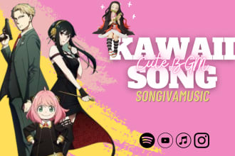 be your kawaii edm, vtuber, game music ghost producer