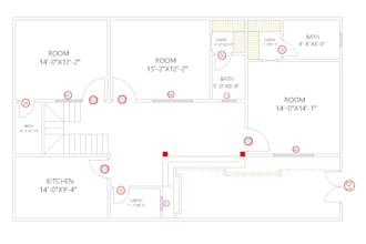 design 2d floor plan,3d design,and 3d renders
