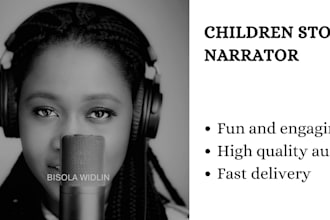 narrate an engaging  children story and audiobook