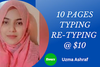 be your typing expert in data entry and typing job services
