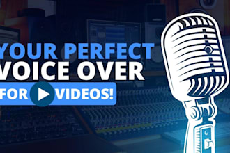 record american male voice overs for your youtube videos