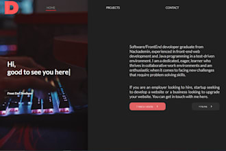 create your website or portfolio