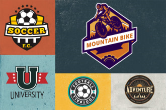 do awesome retro vintage or badge logo design for your brand