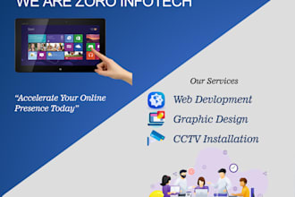 be your website designer and web developer