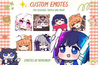 draw custom emotes for discord or twitch