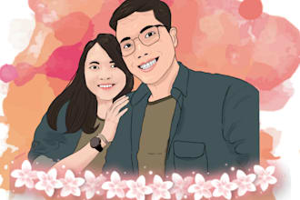 make cartoon character by customer photo