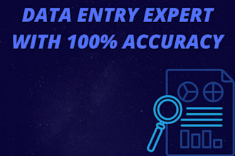 do accurate and fastest data entry copy paste, web research