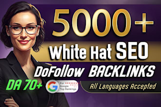 create contextual white hat seo dofollow backlinks, high quality authority links