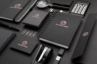 design business card, letterhead, and stationery items