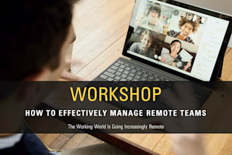 provide remote team management workshop