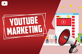 do organic youtube video promotion and channel marketing