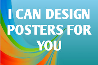 design posters for your events and campaigns
