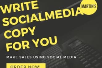 create ads copy for your social media