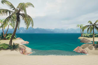 create 3d environment for games in unity environment