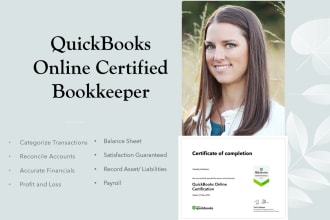 do bookkeeping in quickbooks online