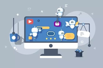write data automation scripts and bot creation
