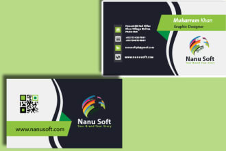 design unique business card, visiting card, corporate card