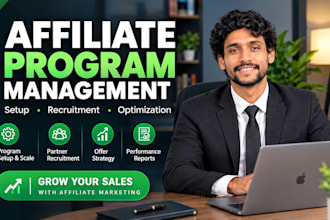launch, manage and scale your affiliate program on awin, impact, cj and rakuten