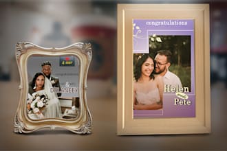 design a wedding flyer,poster,card,jotter