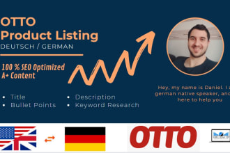 do otto market place listing and product description