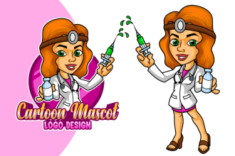 create 3 unique custom mascot logo designs for your brand or business
