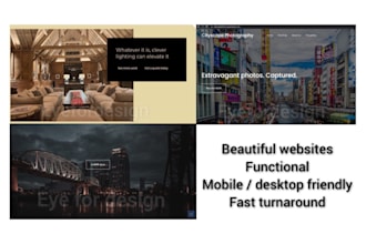 design or redesign  beautiful website on sqaurespace