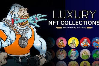 design luxury 10k nft art collection