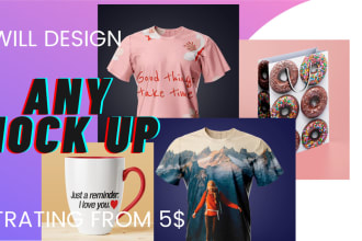 create any mock up for you
