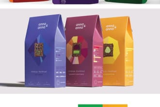 do best food packaging design and label design