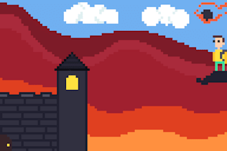 pixel art  and logo