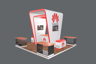 create booth, stall, retail display and posm designs