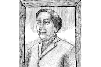 draw your portrait in pen and ink