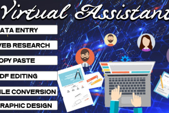 be your best virtual assistant for data entry or any task