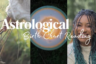use astrology to read your natal birth chart in depth