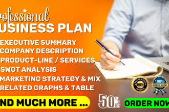 write business plan and financial projections for startups sba loan approval