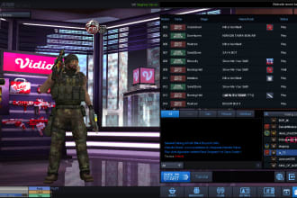 play an exciting action game