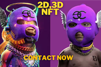 create stunning 3d nft art collections with unique designs