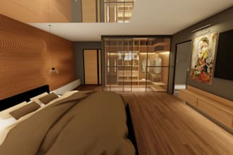 everything about bedroom and bathroom