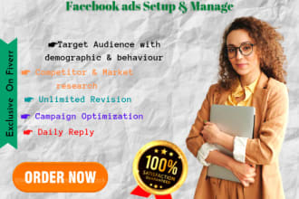 manage your fb insta ads campaign with targeted audience