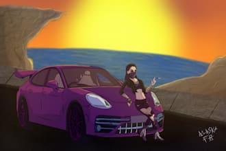 do an illustration of any character