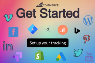 set up ga, ga4 GTM, google ads conversion tracking, and more
