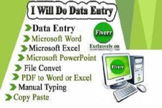 do microsoft office word and excel projects
