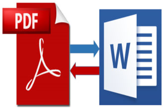 convert PDF to word and word to PDF