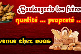 design  advertising banners for shops