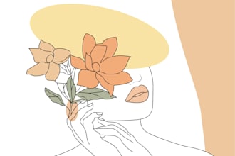 make a bold, creative, and an elegant illustration
