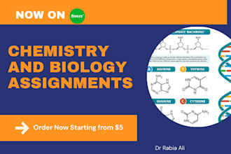 help you in chemistry and biology assignments