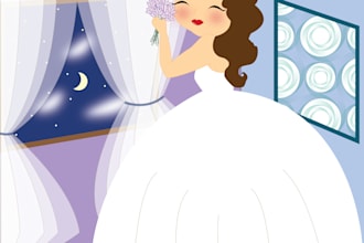 create beautiful exceptional children book illustrations