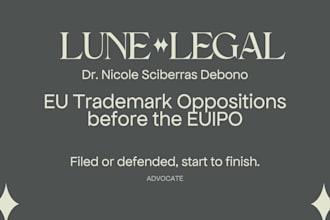 defend you in your eu trademark opposition