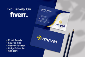 do modern business card design, minimal, luxury and  stationary